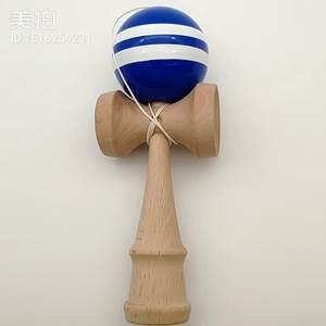 OEM & ODM menyesuaikan mainan bola Kendama kayu untuk dewasa anak-anak olahraga luar ruangan kompetisi latihan keterampilan koordinasi mata - Product Image 2