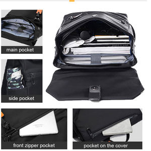 Mochila Personalizada Grande Impermeable de Poliéster para Mujer, con Puerto USB, Correa de Cierre, para Deportes al Aire Libre, Senderismo - Product Image 5