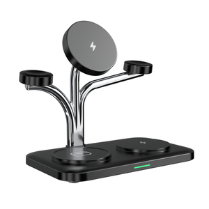 <span class=keywords><strong>Chargeur</strong></span> sans fil magnétique double support multifonction de haute qualité pour <span class=keywords><strong>iPhone</strong></span>/<span class=keywords><strong>Apple</strong></span> Watch/AirPods - Product Image 2