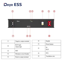   Batterie au lithium 10 kWh SE-G10.2 Lifepo4, système de stockage d'énergie domestique de 10 kWh, batterie solaire empilable et murale