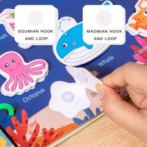 Juguete Sensorial de Velcro para Viajes en Avión y Auto, Libro de Actividades para Niños Pequeños de 3 a 5 Años, Mi Primer Libro de Actividades - Product Image 4