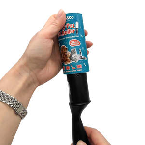 Ruban adhésif Pet Dog Cat Hair Lint Remover Roller Vêtements Literie Papier Nettoyage Lint Roll - Product Image 3