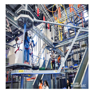 Attrezzatura Personalizzata per Percorso di Arrampicata su Corda per Bambini Parco Giochi al Coperto Percorso Avventura su Corda - Product Image 3