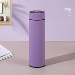 Vernice di gomma doppia parete 17 oz Thermos Thermos Thermos tazza Thermos <span class=keywords><strong>500</strong></span> <span class=keywords><strong>ml</strong></span> Thermos temperatura bottiglia tazza - Product Image 2