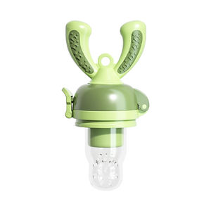 จุกนมหลอกป้อนอาหารผลไม้สำหรับเด็ก <span class=keywords><strong>Haakaa</strong></span> ผลิตจาก PP/ซิลิโคน ปรับระดับการไหลได้ ผลิตในประเทศจีน ปลอดภัยและใช้งานง่าย สำหรับเด็กอายุ 0-12 เดือน ลายพิมพ์ - Product Image 4