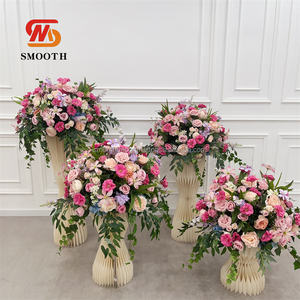 Centro de Mesa Floral Artificial de Alta Calidad con Tacto Realista, Bola de Flores Blancas para Navidad y Año Nuevo Chino - Product Image 5