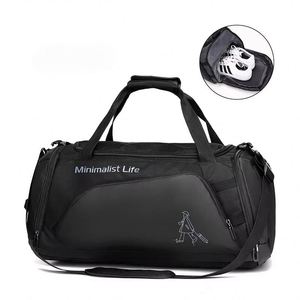 Free sample Travel Shoes Duffel Bags Men's Women's Gym Sports Luggage Duffle <b>Carrying</b> <b>Case</b> Bag Free Sample - Product Image 3