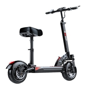 Patinete eléctrico Sealup de 10 pulgadas, aleación de aluminio, plegable, con asiento y sistema de suspensión completa para adultos - Product Image 2