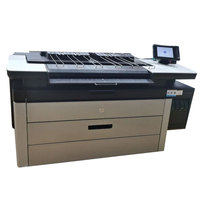Plotter de producción HP PageWide XL 4000/4100/4250 MFP remanufacturado A1/A0 de alta velocidad con impresora de escáner