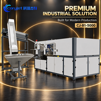 Machine de soufflage de bouteilles PET universelle Coryjet CJ-B1-5000 contrôlée par PLC pour l'équipement de fabrication de bouteilles en plastique à entraînement par roulement