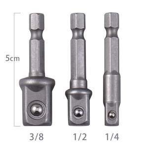 Multi-functional Tools Hex Power Drill Bit <b>Driver</b> Socket Bits <b>Set</b> Adapter Wrench Sleeve Extension Bar for Electric Screwdriver - Product Image 6