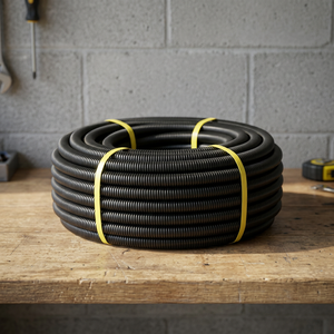 Tubo Corrugato in PVC da 50m 25mm (Tupersa 070500025) - Colore Nero, Confezione in Rotolo - Product Image 3