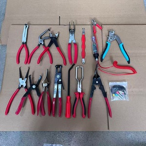 Kit de alicates automotrices Plowing, 13 piezas, herramientas manuales para reparación de automóviles, carburo cementado, acero con alto contenido de carbono - Product Image 1