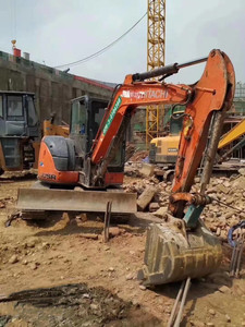 Excavadoras de orugas de pintura originales usadas Hitachi zx55 Máquina de segunda mano a la venta en Shanghai - Product Image 2