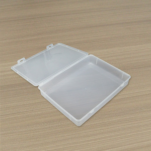 A4 Transparent <b>File</b> <b>Box</b> Rectangle 35x26x5cm Covered Document Organizer Storage Container For Birth Certificate Passport - Product Image 2