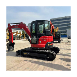 Mini excavadora usada VIO60 6Ton Mini Crawler Escavatore Yanmar EPA Motor inclinado Gear Core Bearing Components Casi nueva venta - Product Image 6