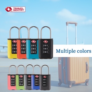 <span class=keywords><strong>Cadenas</strong></span> à clé douanière Mini bloc de couleur pour valises Finition polie approuvée par la TSA - Product Image 5