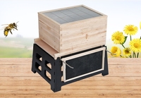 Fournitures d'apiculture Stand de ruche d'abeille avec support de cadre Support de ruche noir pour support de ruche d'abeille