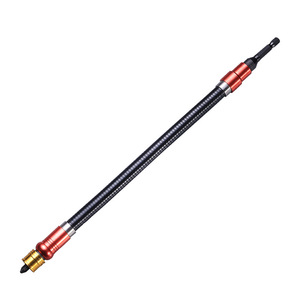 Axe flexible Niu Xiang pour perceuse électrique, extension universelle en acier à haute teneur en carbone avec embout hexagonal interne, axe métallique - Product Image 2