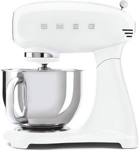 Batteur sur socle SMF03BLUK, style rétro des années 50, avec bol en acier inoxydable de 4,8 L, verrouillage de sécurité, 10 vitesses variables, 800 W - Product Image 3