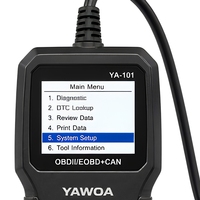 Lecteur de codes de diagnostic automobile OBD2 T200 Noir 24V, scanner de système moteur, effacement des codes de panne, test I/M Ready, outils de diagnostic