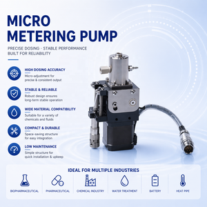 Bomba Dosificadora Química Automática para Control de <span class=keywords><strong>pH</strong></span>, Sistema de Dosificación y Equipo de Dispensación de Reactivos - Product Image 2