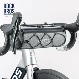 Rockbros <span class=keywords><strong>Road</strong></span> To Sky Outdoor Waterdicht Fietstassen Fietsen Stuur Drumpakket Racefiets Tas Fiets Inpakken Stuurtas - Product Image 5