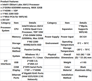 Ordinateur industriel embarqué tout-en-un de haute qualité, 10,1 et 13,3 pouces, étanche, avec automatisation industrielle - Product Image 3