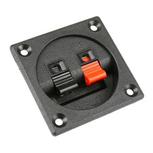 EZONEDE 2-Wege-Lautsprecher-Anschlussklemme Audio-Block Lautsprecherverbinder Kunststoff-Anschlussdose ETT12468 für Mini-Lautsprecher 56*56MM - Product Image 1