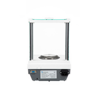 STUCCLER Balance de laboratoire numérique professionnelle en acier inoxydable pour bijoux, précision 0,0001g 0,001g, balance analytique de laboratoire