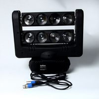 Projecteurs mobiles Spider Beam RGBW 4-en-1 8*10W DMX512 IP33 pour parcs à thème, mariages et éclairage de scène DJ