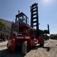 Chariot élévateur à conteneurs vides d'occasion Kalmar / Manipulateur de conteneurs vides, DCE80 DCE90 DCG80, 8 tonnes 9 tonnes pour port et entrepôt de conteneurs