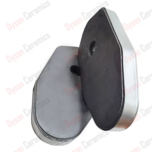Material antierosión tipo LG22, placa de puerta deslizante de cucharón para fabricación de acero