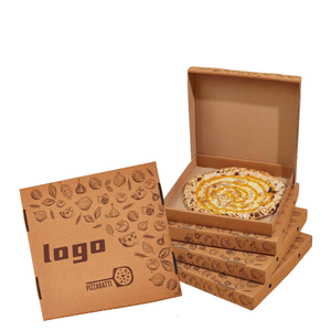 2024 nouvelle boîte à <span class=keywords><strong>Pizza</strong></span> personnalisée réutilisable 33 35 Cm 7/9/12 pouces boîte de livraison d'emballage de <span class=keywords><strong>Pizza</strong></span> en papier ondulé avec votre propre Logo - Product Image 1