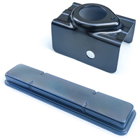 Clips d'estampage de métal, 46 pièces, plaque en aluminium, support métallique