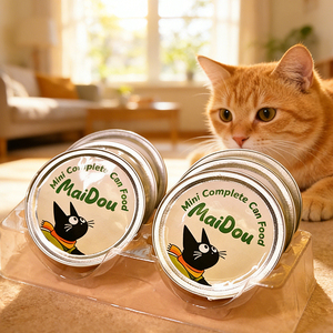 מזון חתולים רטוב סיטונאי, רכיבים מרובי טעמים, עוף טרי, מזון חתולים משומר סיטונאי, ייצור לפי הזמנה, מזון חתולים רטוב עשיר בחלבון ודל שומן - Product Image 2