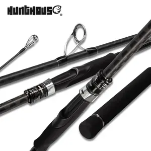 Hunthouse 3.0M 3 Phần 30T Sợi Carbon Sea Bass Rod Fuji Guidres Quay Câu Cá Sea Bass Rod