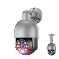 Caméra IP de sécurité PTZ 4K 8MP 5MP PoE extérieure avec détection humaine IA, audio bidirectionnel pour capteur CMOS, résistante aux intempéries