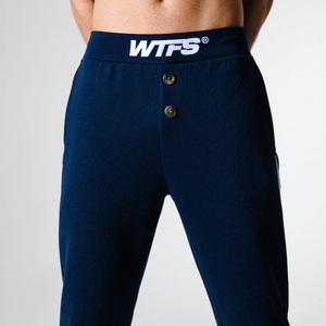 Modische High-Street-Qualität Dicke Taillenbund-Jogginghose mit Individuellem Siebdruck aus Frottee-Baumwolle für Herren - Product Image 4