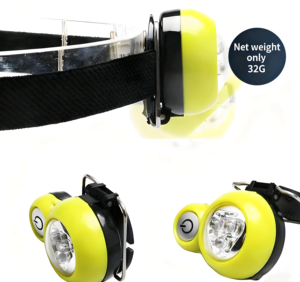 <strong>Mini</strong> 3 LED Children <strong>Headlamp</strong> Popular and Highly-selling Suitable for Kids Use Light Weight Easy to Operate Free Hands - Product Image 5