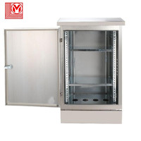 Rack de serveur 19 pouces pour communication réseau extérieure, en acier laminé à froid SPCC, blanc MINGLANG, garantie 5 ans, stock OEM