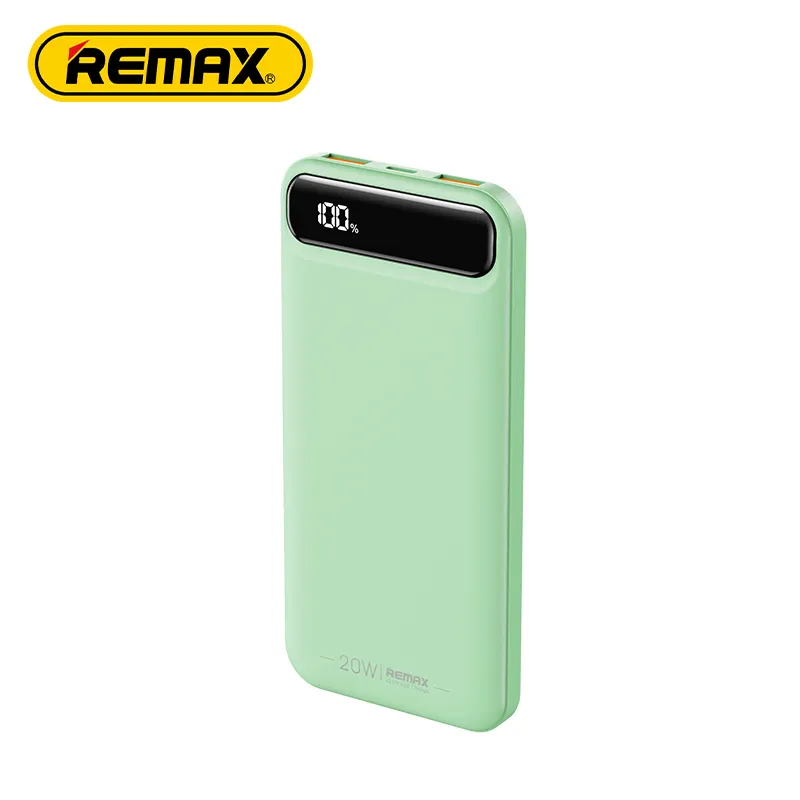 Remax-Banco de energía de carga rápida PD20W + QC22.5W, batería de 10000mAh, portátil, para teléfono móvil