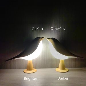 Creative Bird <b>Lamp</b> Portable Gift Night Light <b>USB</b> Rechargeable Decorative Table <b>Lamp</b> - Product Image 3