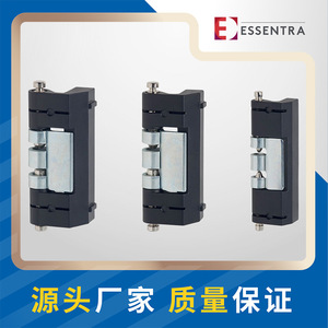 Charnière de porte en alliage de zinc Yishenghua Hengzhu HL011, charnière noire pour armoire électrique industrielle, design moderne et simple - Product Image 5