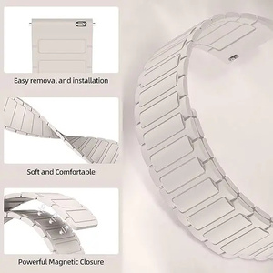 Bracelets de montre connectée pour <span class=keywords><strong>Huawei</strong></span> <span class=keywords><strong>Band</strong></span> 11 Pro, accessoires de remplacement en silicone, bracelet de sport Correa - Product Image 4