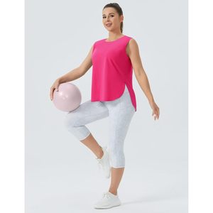 Camiseta sin mangas para mujer, holgada, de algodón, transpirable, para correr - Product Image 6