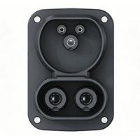 Adaptateur de chargeur EV CCS1 vers CCS2 400A 400kW 1000V DC pour véhicules électriques CCS1 standard US sur station CCS2 européenne