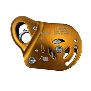Aluminum Alloy Climbing Ascender Anti-Falling Rope Grab For Rescue