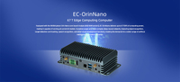 EC-OrinNano 8G LPDDR5 128G ROM 67T Edge Computadora WIFI 4G LTE RS232 RS485 CAN BUS Jetson Orin Nano AI BOX Edge PC