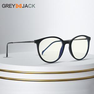 Gafas Greyjack ovaladas antiluz azul para mujer, montura transparente TR90, monturas de gafas resistentes a los rayos UV 72009 - Product Image 3